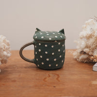 Fumiko Tsuchihashi 土橋文子 - Mug with Lid FT10 #5