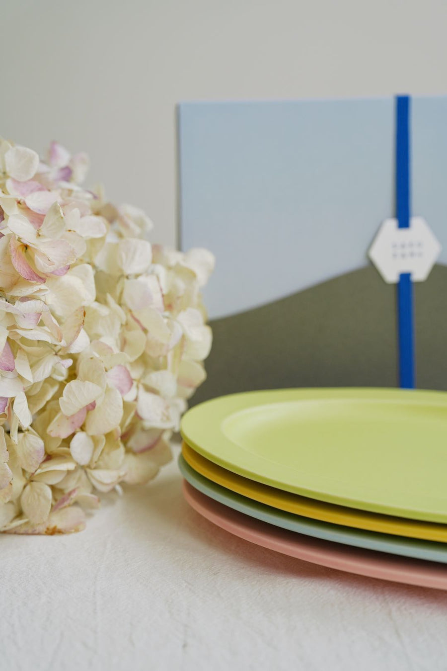 SAKUZAN Sara Gift H Set (4 Medium Oval Plates)