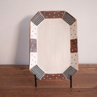 Emishi Kobo 池田匡優&美弥子 - Wide Octagon Plate Medium EK04