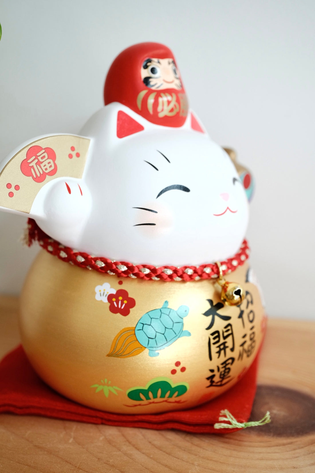 Yakushigama 薬師窯 Lucky Cat Money Jar