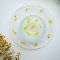 Fuji Glass Studio Lemon Plate 14cm