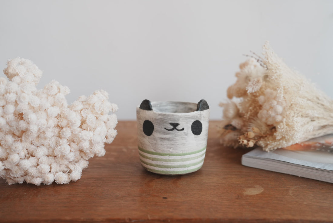 Fumiko Tsuchihashi 土橋文子 - Mug with Ears FT05 #6