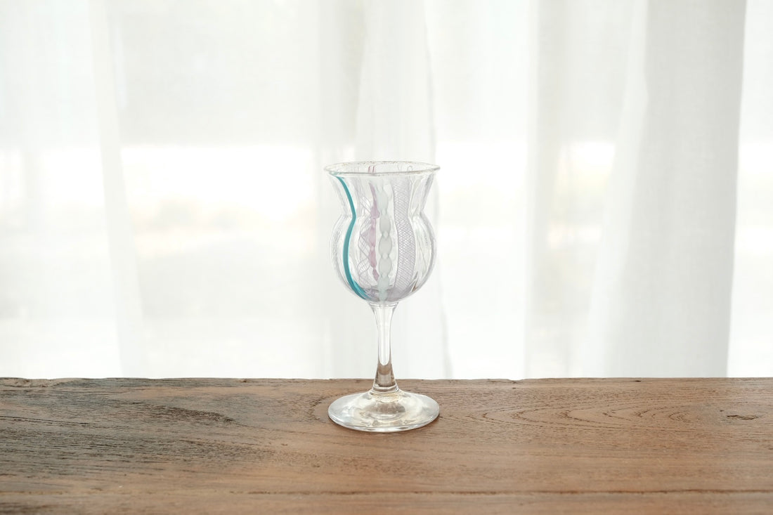 Makiko Kitagata 北形槙子 Lace Liqueur Glass MG09