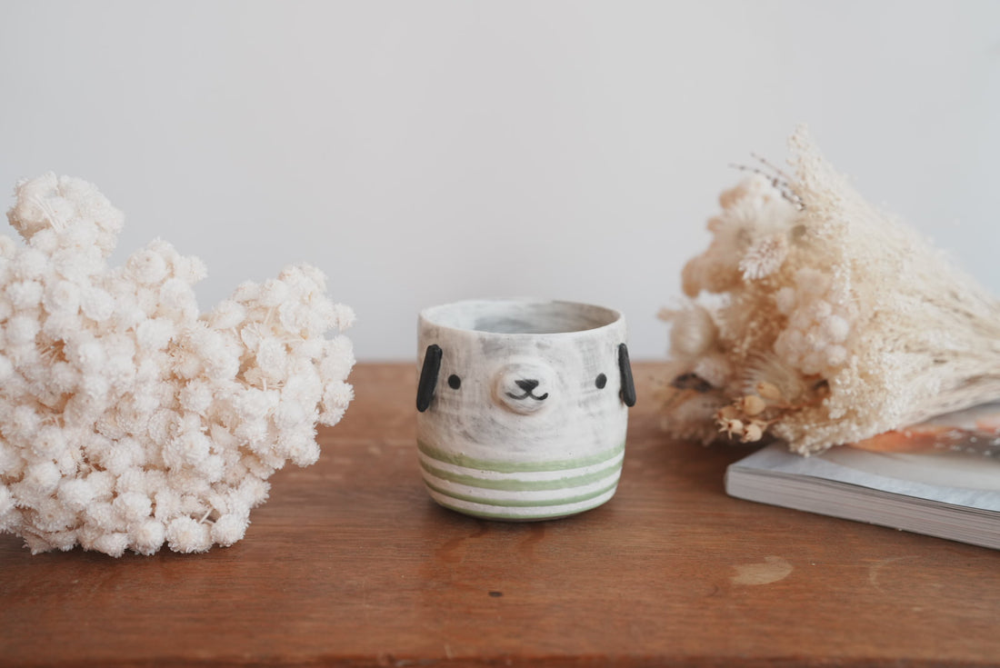 Fumiko Tsuchihashi 土橋文子 - Mug with Ears FT05 #15