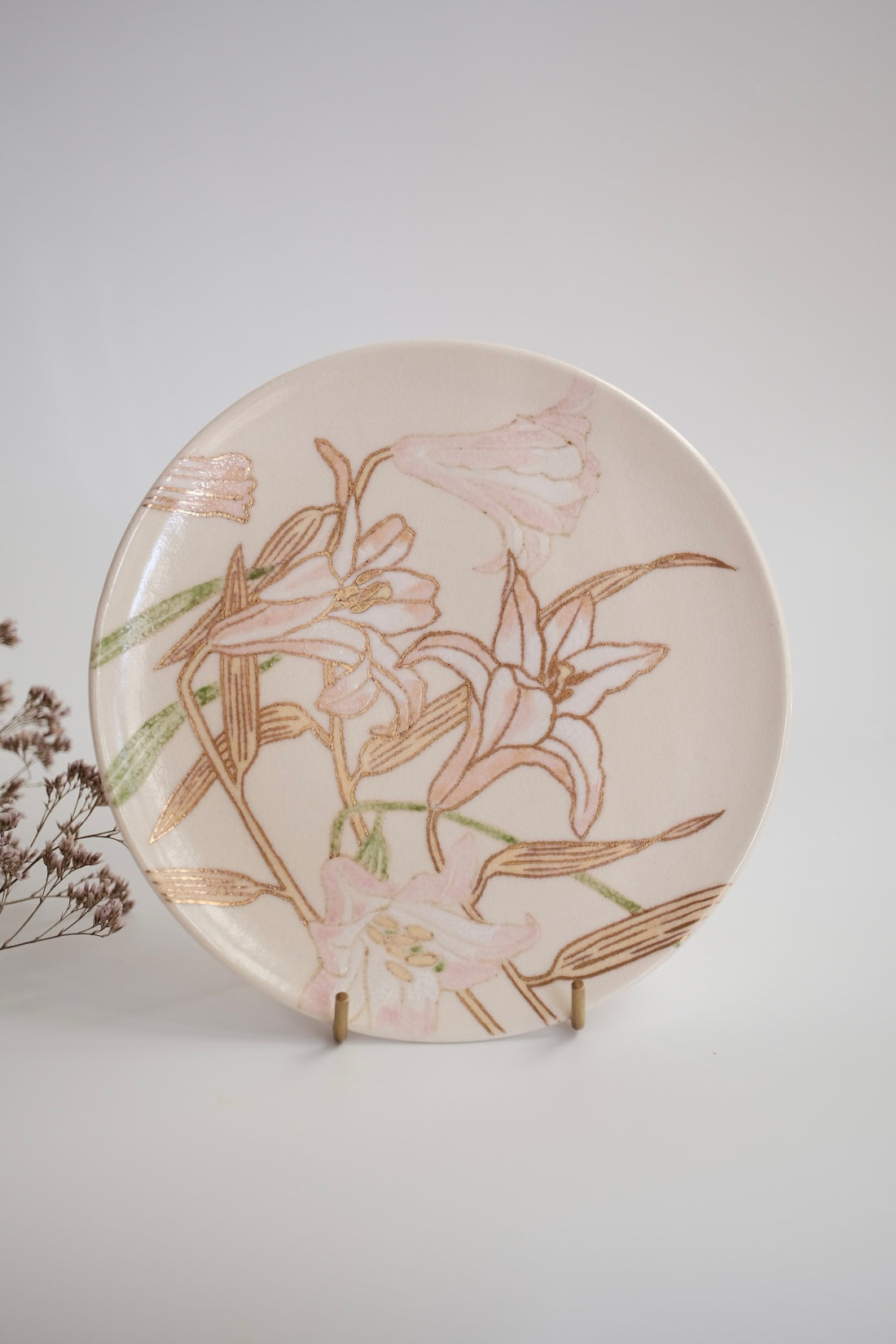 Taki Tomoda 友田多紀 Lily Medium Plate - TT14