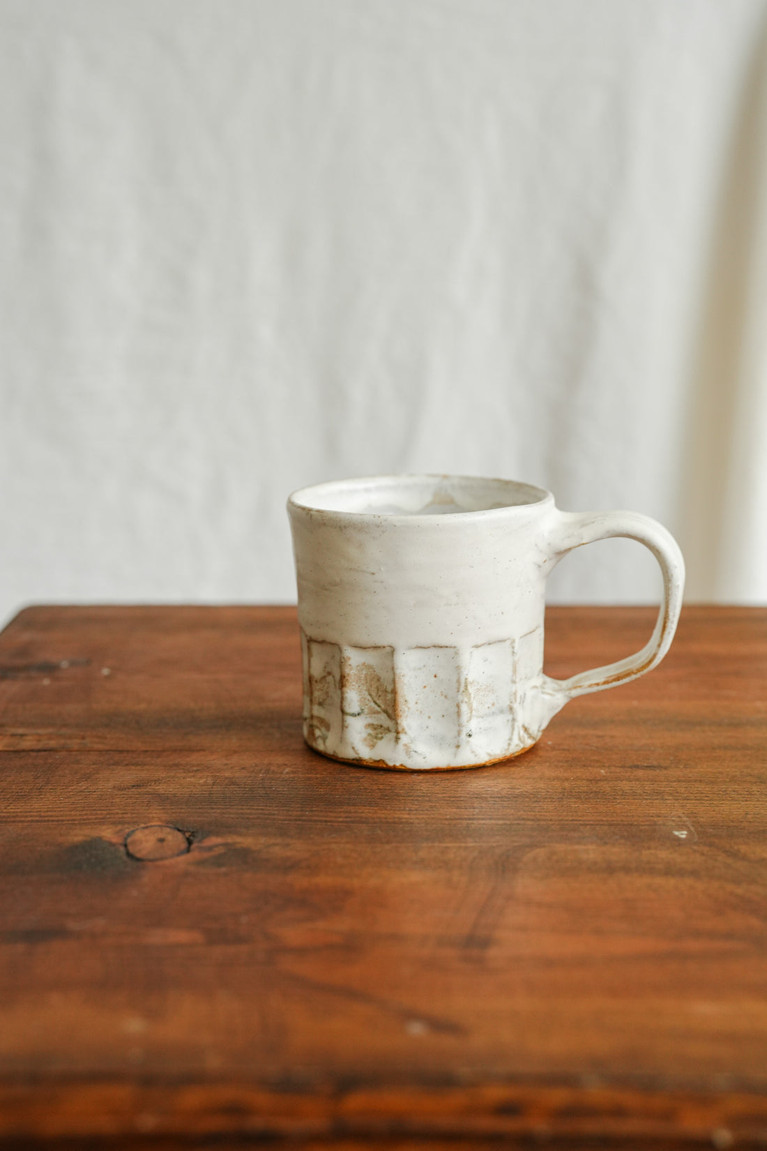 Tatsuo Horimizu 堀水達雄 White Mug TH01