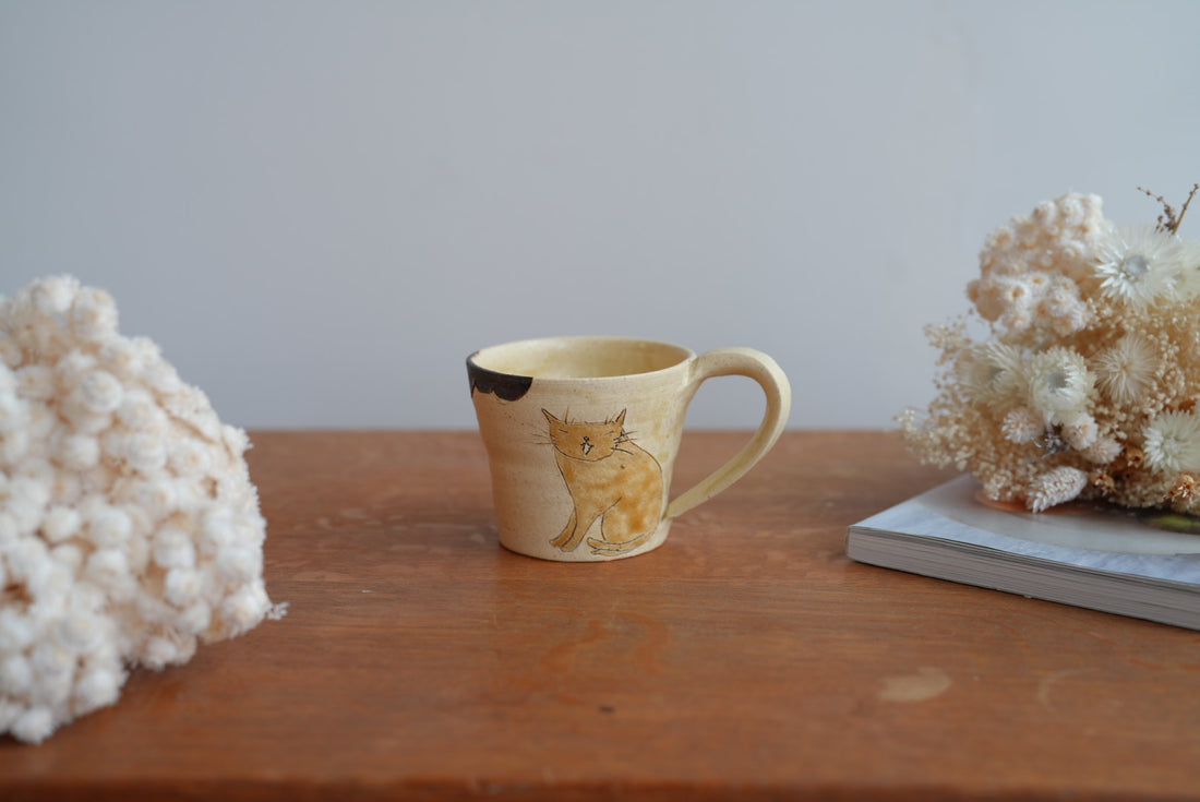 Shoko Hirano 平野照子 Cat Mug SR01 #5