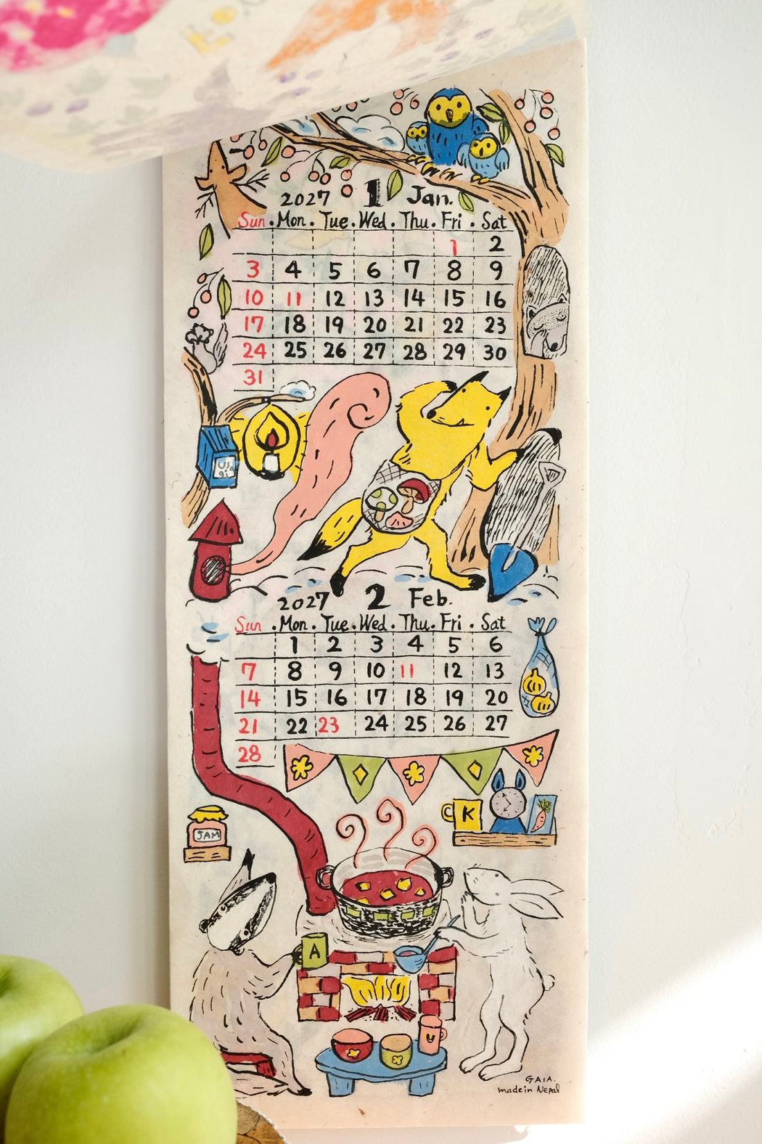 Nepali Paper Calendar 2027