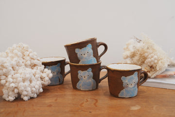 Tomoko Kubo コンガリ舍 Blue Bear Mug TK06