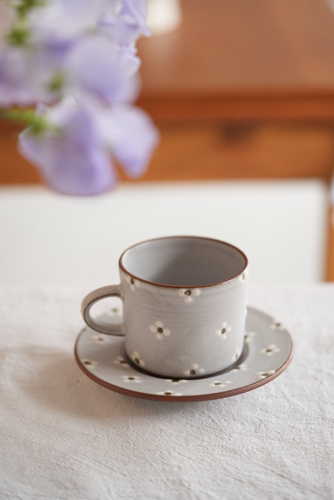 Kasai Kunitaro 葛西国太郎 Coffee Cup w Saucer