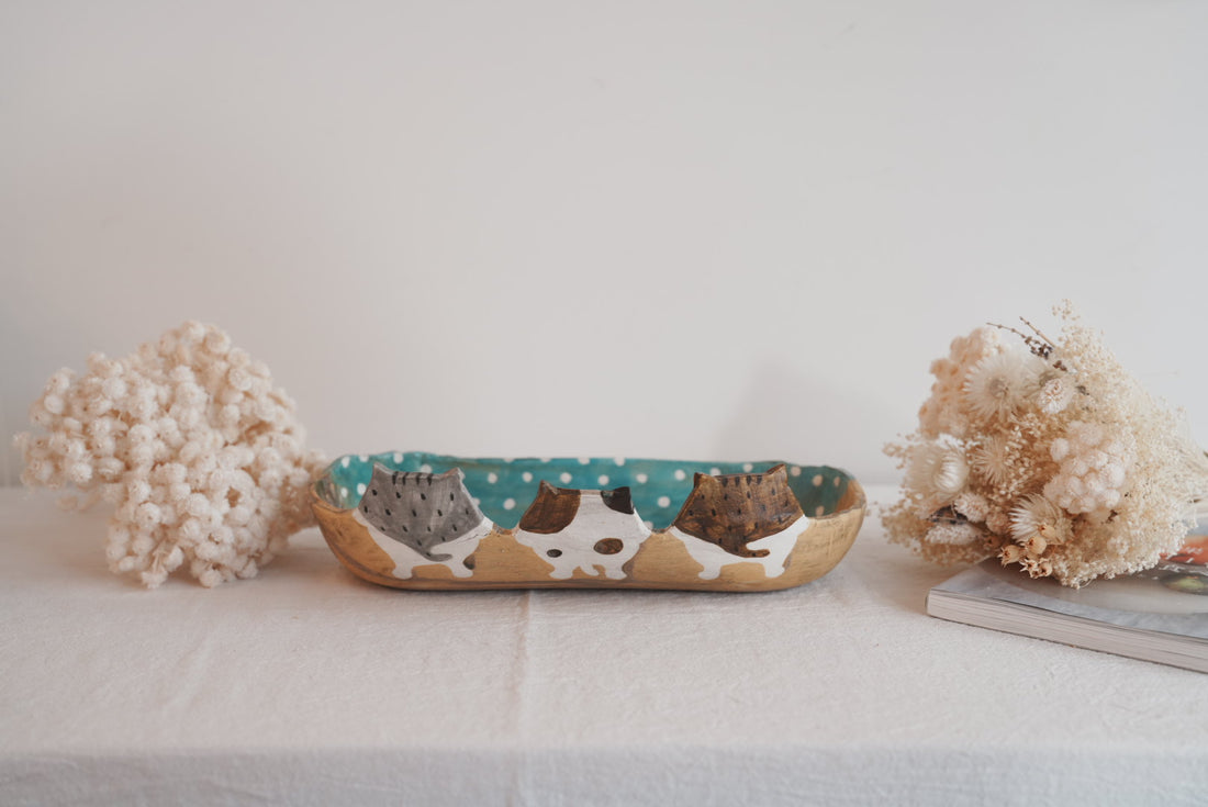 Fumiko Tsuchihashi 土橋文子 - Large Oval Deep Plate FT20 #4