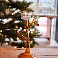 Ichendorf Acorns - Tealight Branch w/Acorn XMAS 24