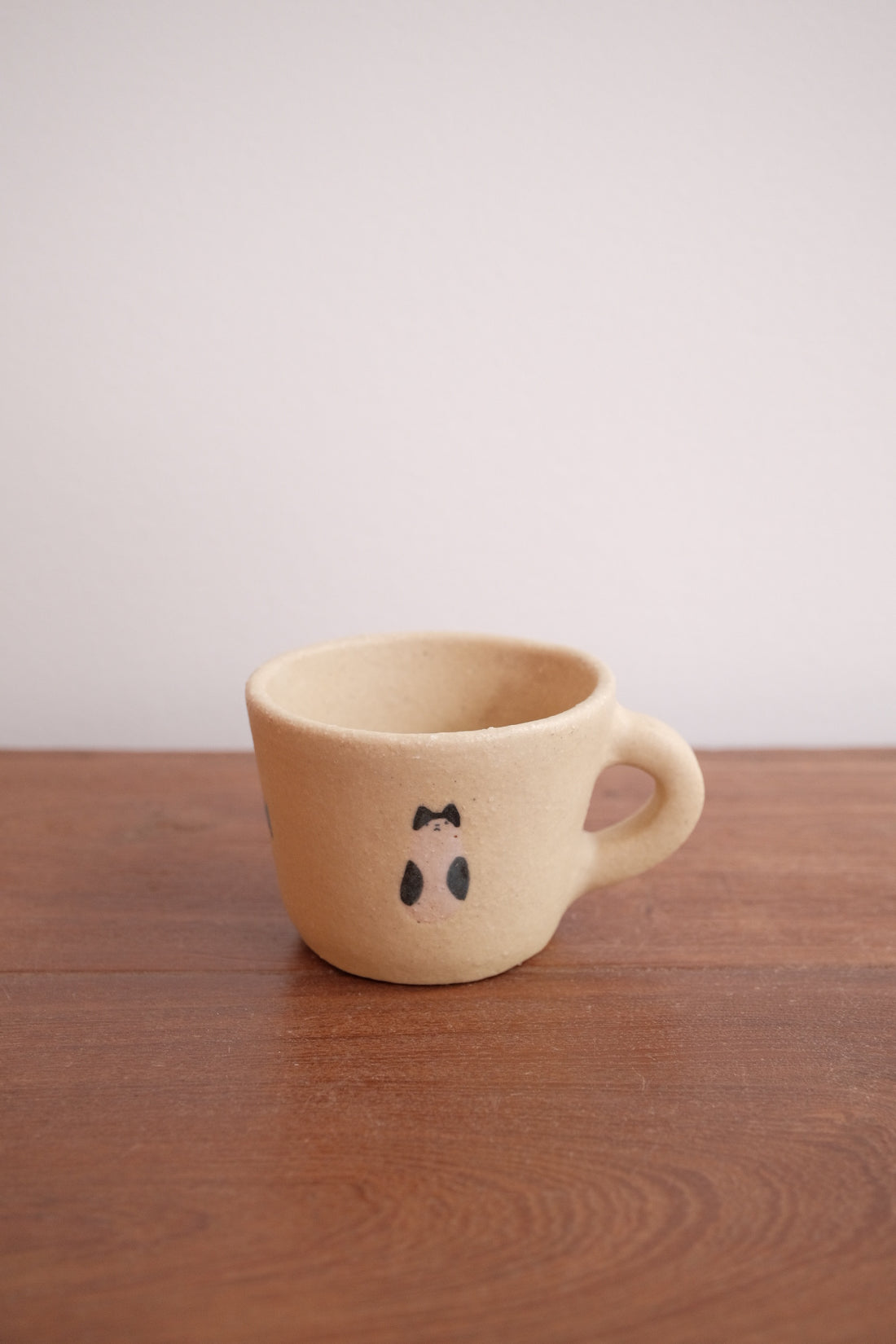 Aya Watanuki 綿貫彩 Mug - Small (Yellow Cat)