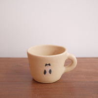 Aya Watanuki 綿貫彩 Mug - Small (Yellow Cat)