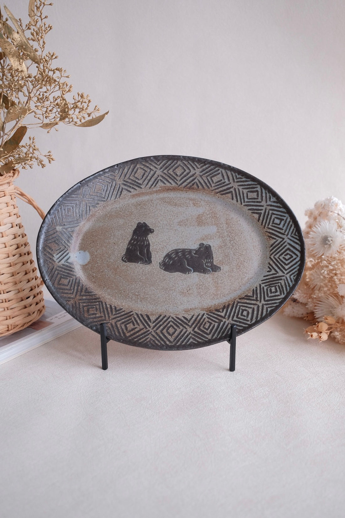 Ayane Hamada 濱田綾音Animal Oval Plate AY15