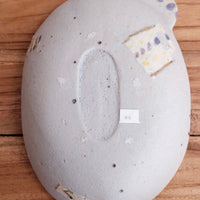 Haruko Harada 原田晴子 Oval Medium Plate - HH14 #6