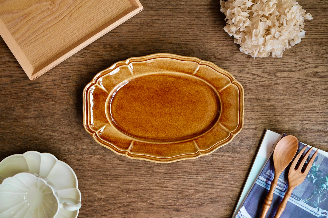Atelier Gyuusha Large Oval Plate