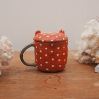 Fumiko Tsuchihashi 土橋文子 - Mug with Lid FT10 #2