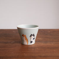 Hasami Ware Matte Cat Mug