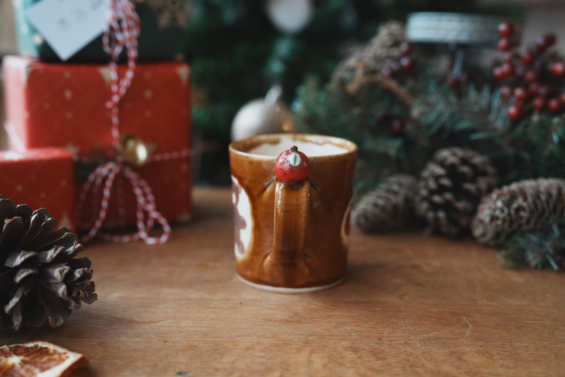 Fumiko Kondo 近藤布美子 - Brown Bear Mug FK17