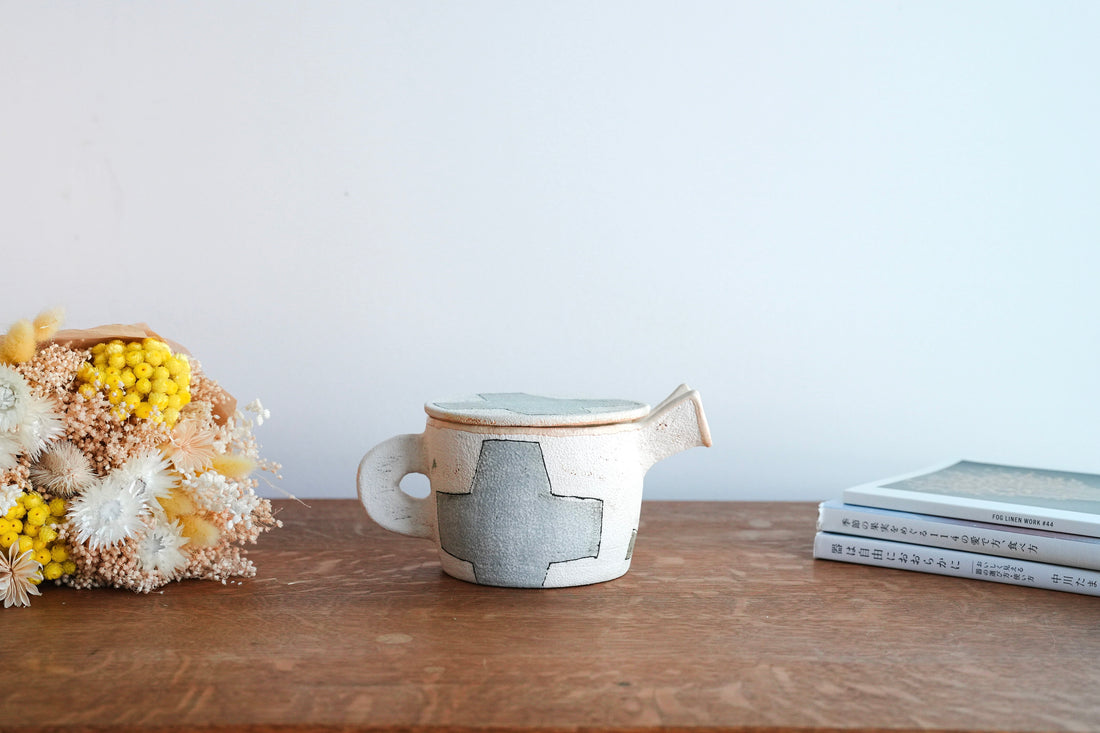Hapun Pottery 拝志睦子 Teapot HP24