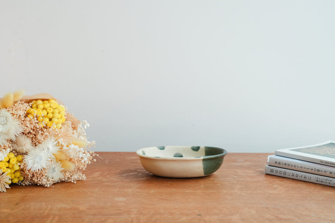 Ken Aoki 青木挙 Small Oval Bowl KE12