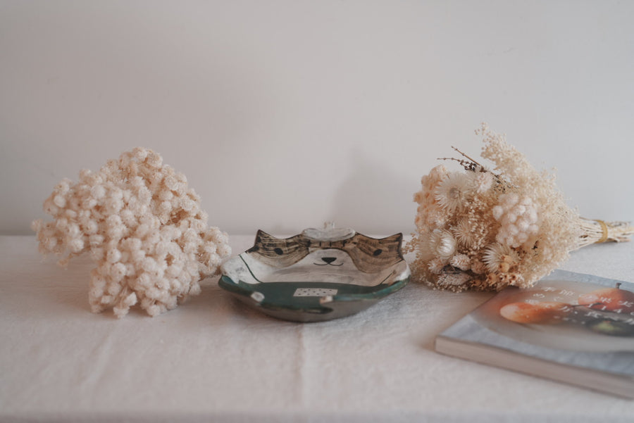 Fumiko Tsuchihashi 土橋文子 - Animal Shaped Plate FT17 #6