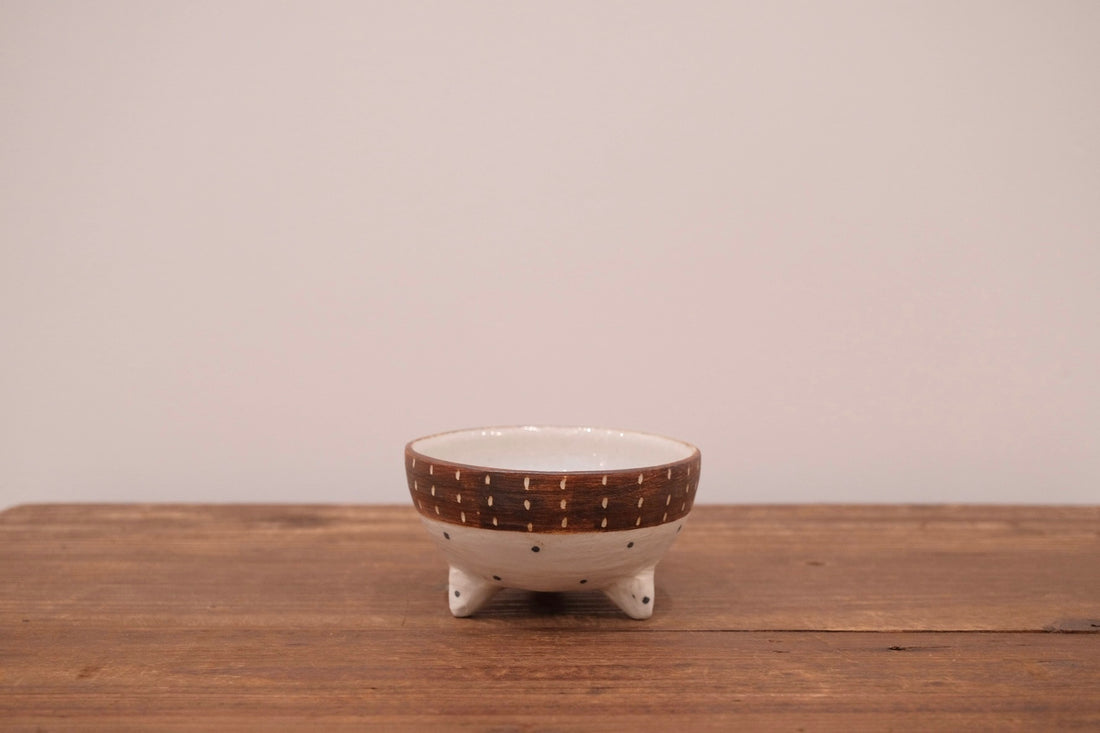 Emishi Kobo 池田匡優&美弥子 - Bowl with Stand EK21