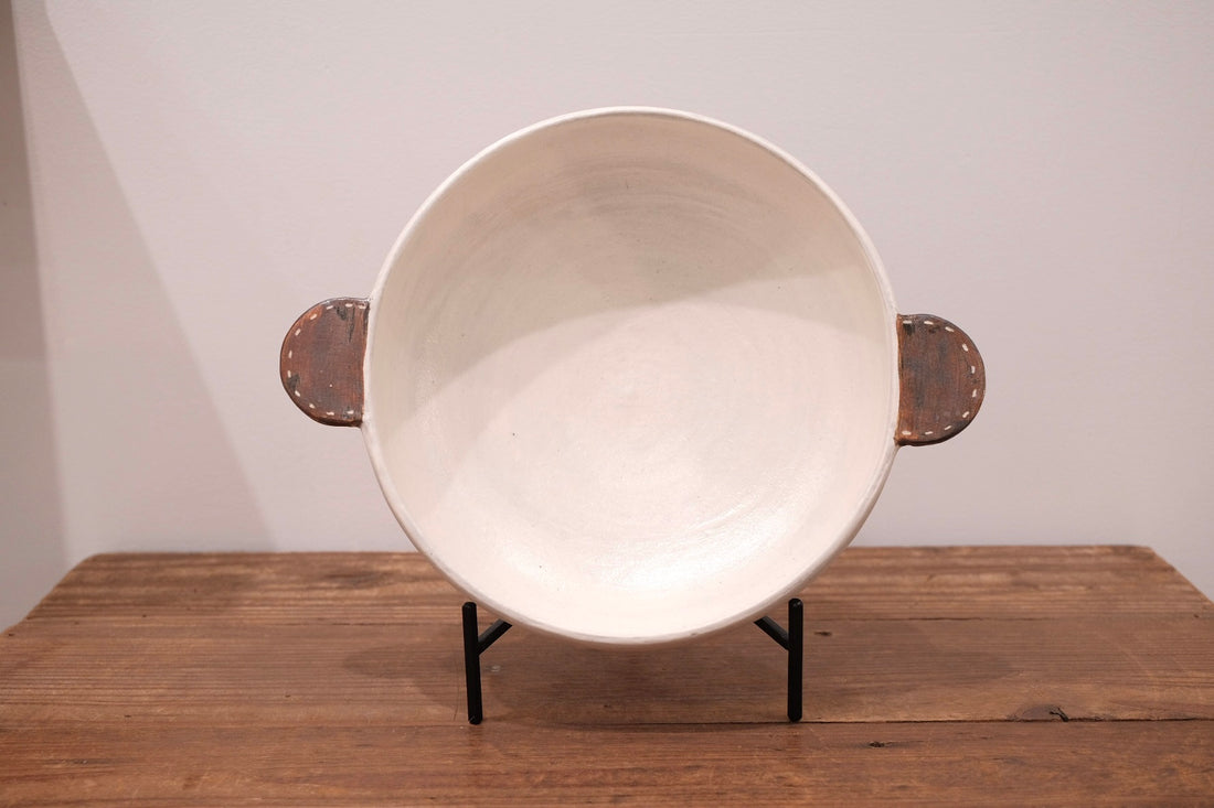 Emishi Kobo 池田匡優&美弥子 - Double Handled Plate EK18