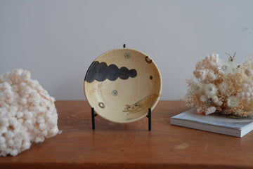 Shoko Hirano 平野照子 Cat Large Bowl SR14 #6