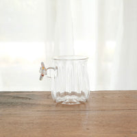 Makiko Kitagata 北形槙子 Lace Flower Handle Glass MG10