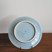 Maya Inamura 稲村真耶 Blue Floral Plate MI05