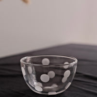 Miki Yamaguchi 山口未来 Kiriko Glass Mini Bowl Flower