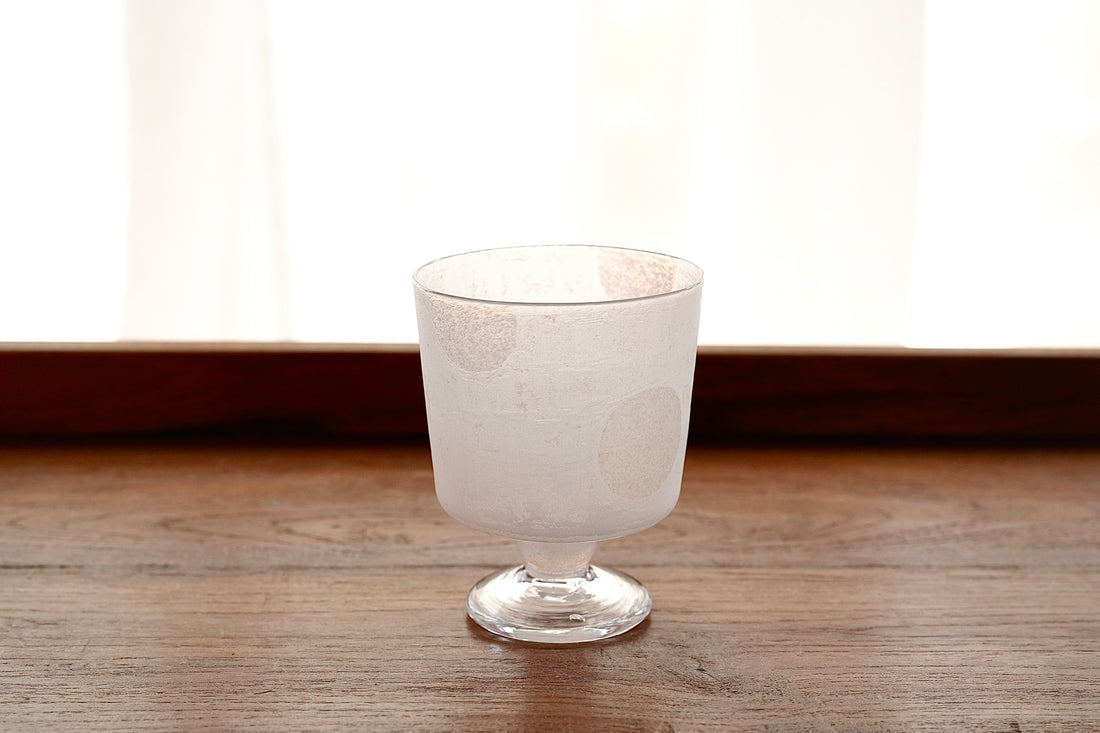 Juri Horino 堀野自由里 Circle Glass Goblet JH03