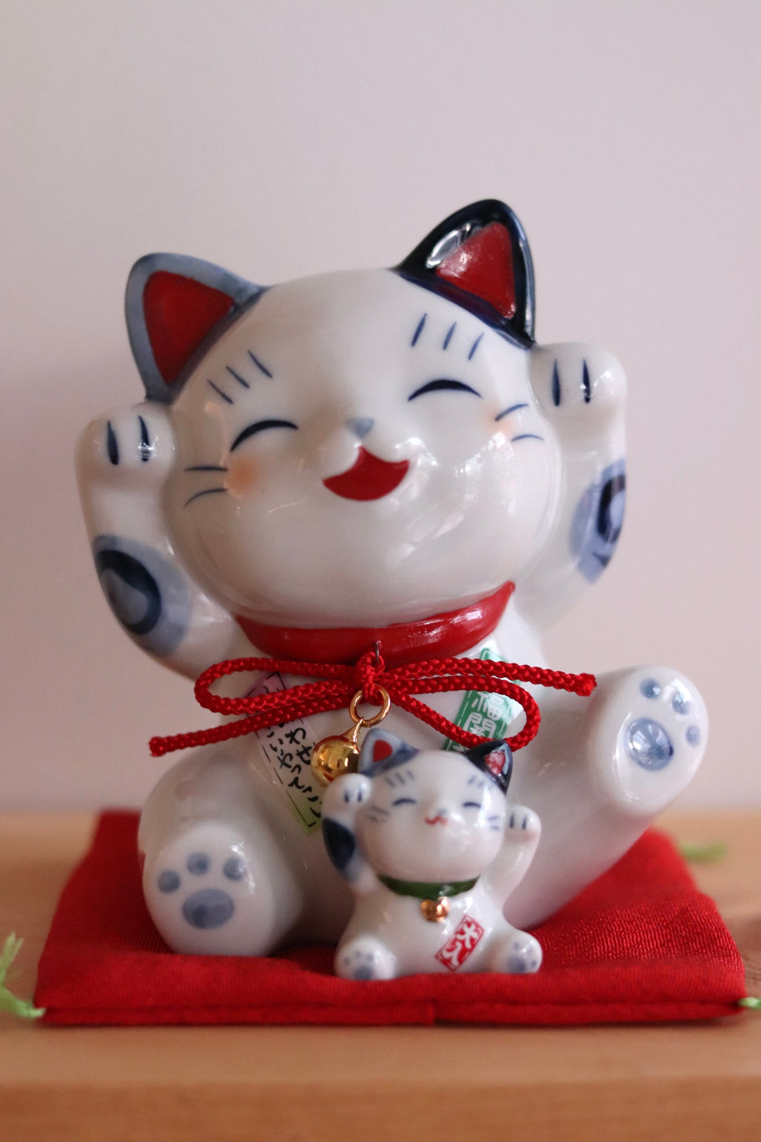 Blue Fortune Lucky Cat 4.5