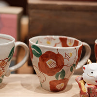 Seto Ware Flower Mug