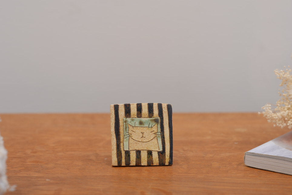 Shoko Hirano 平野照子 Cat Wall Decoration Medium SR05