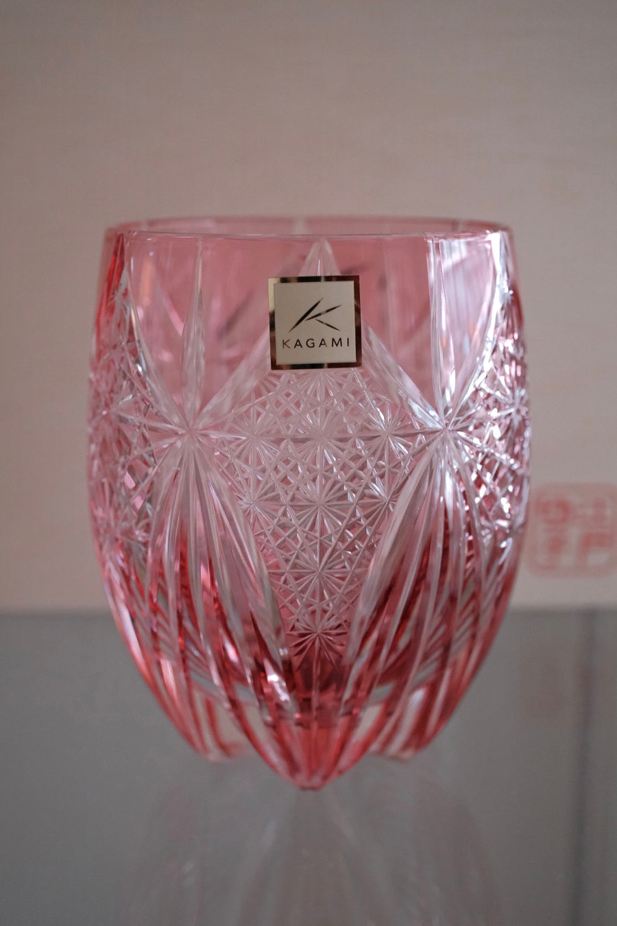 Kagami Crystal - Whiskey Glass, Edo Kiriko “Subaru”