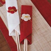 New year chopsticks cover & chopsticks set of 2