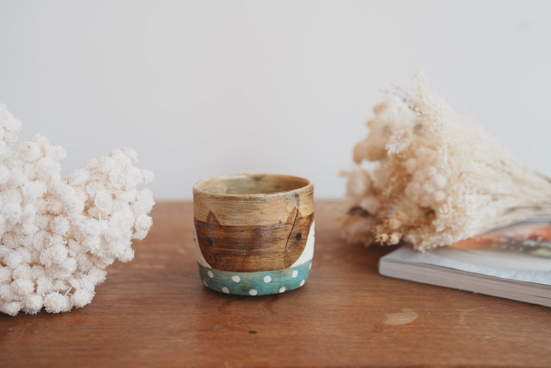 Fumiko Tsuchihashi 土橋文子 - Animal Mug FT02 #3