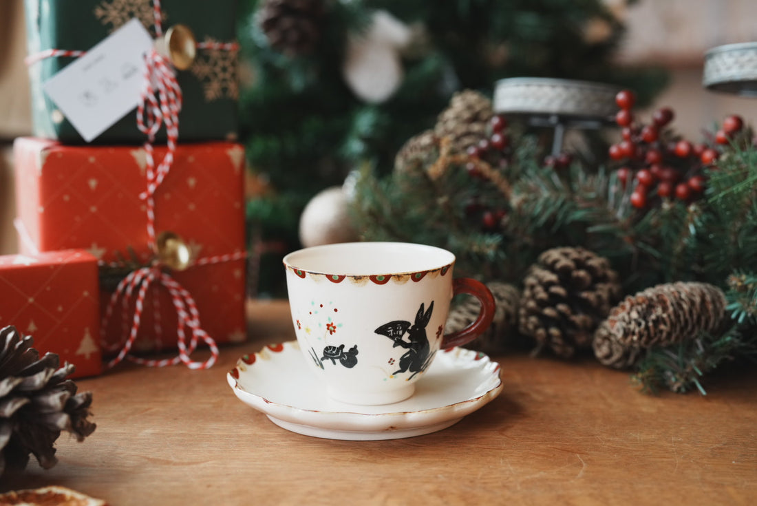 Misao Yajima 矢島操 Mug with Saucer Set MY04