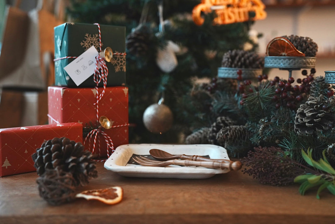 Marubankojo 丸伴工場 - Snowman Square Plate MR07