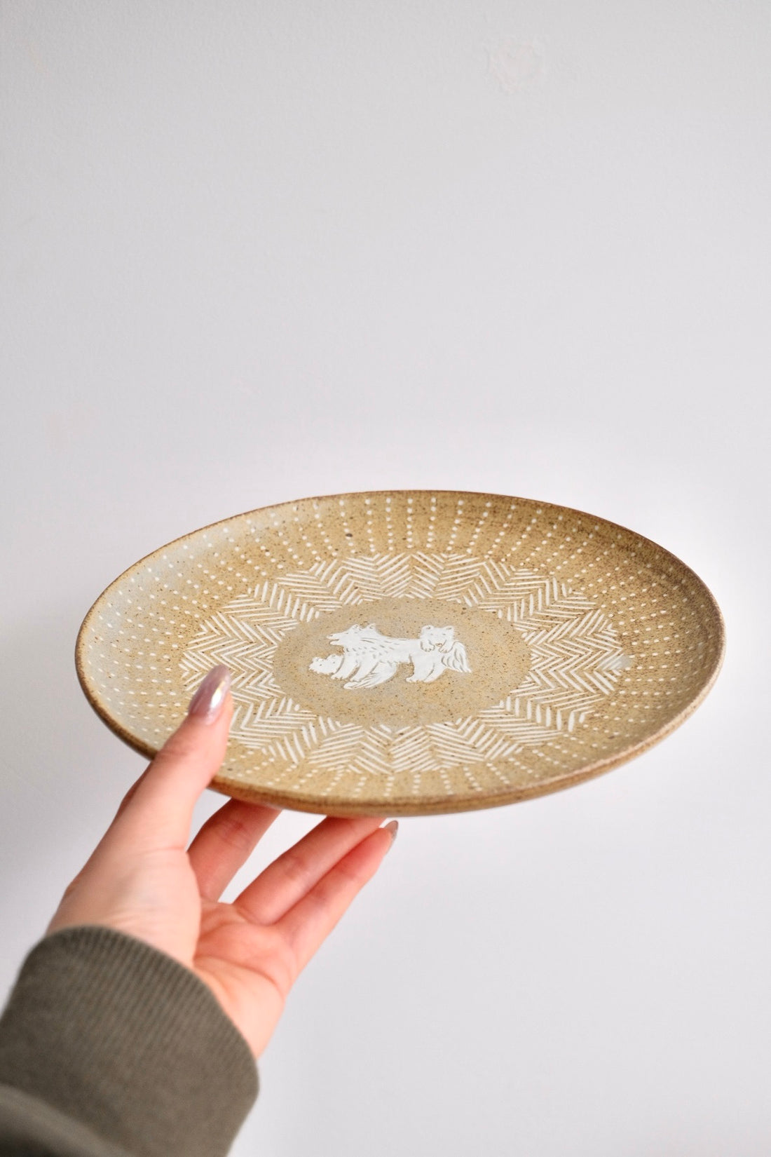 Ayane Hamada 濱田綾音 Large Animal Plate AY11
