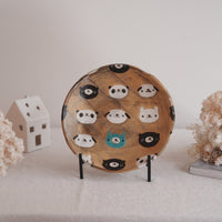 Fumiko Tsuchihashi 土橋文子 - 18cm Round Plate FT04 #1