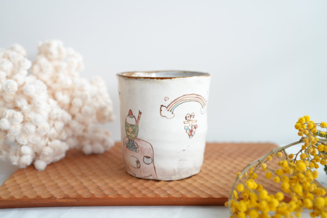 Sayo Horimizu 堀水小夜 Animal Handled Mug SH03