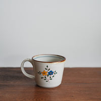 Kazuaki Shimura 志村和晃- Hand-Painted Floral Mug KAS08