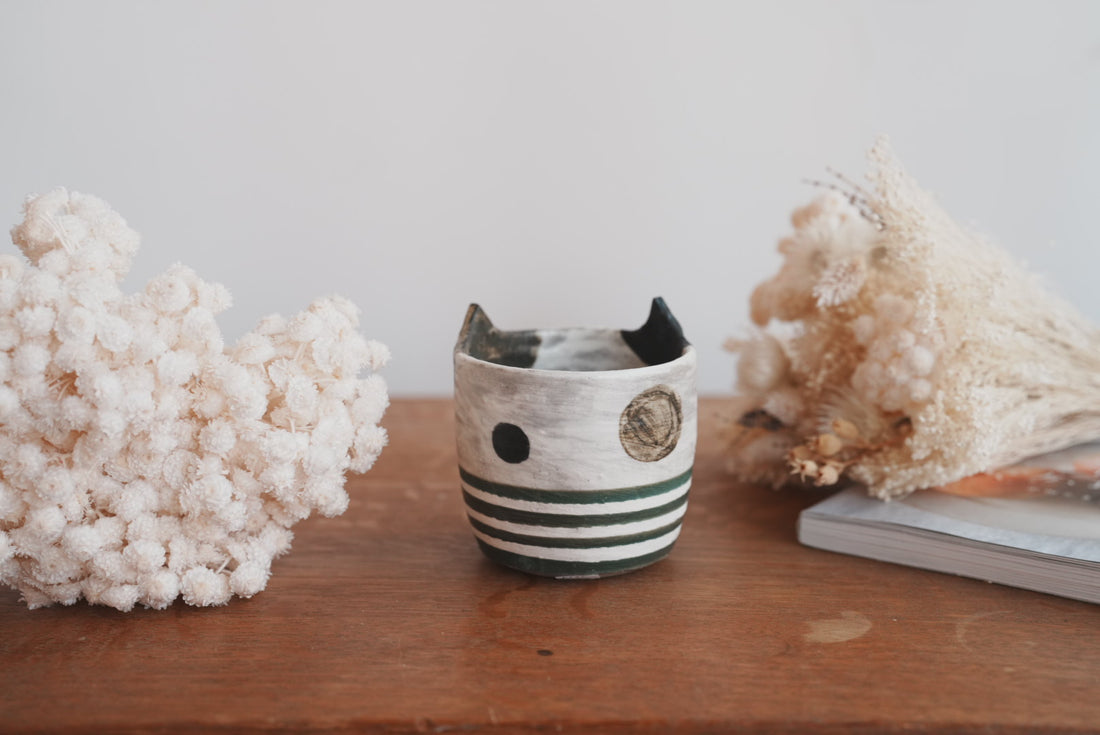 Fumiko Tsuchihashi 土橋文子 - Mug with Ears FT05 #2