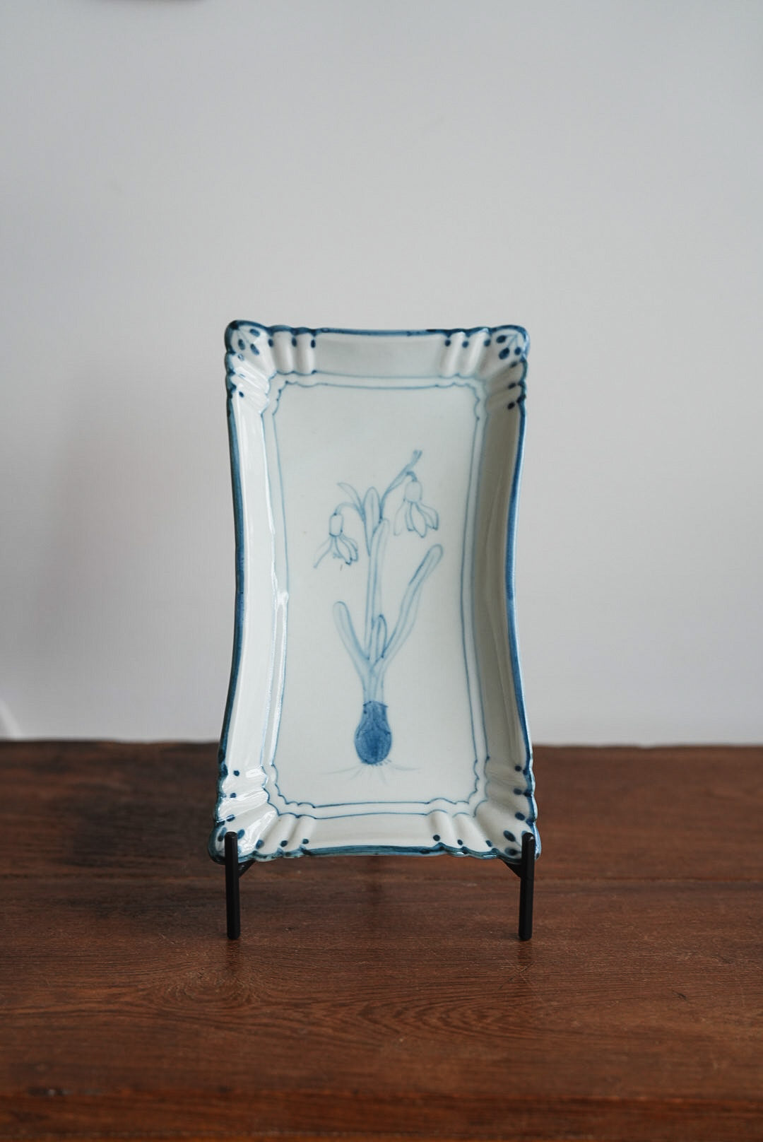 Maya Inamura 稲村真耶 Flower Rectangle Plate MI19