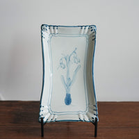 Maya Inamura 稲村真耶 Flower Rectangle Plate MI19