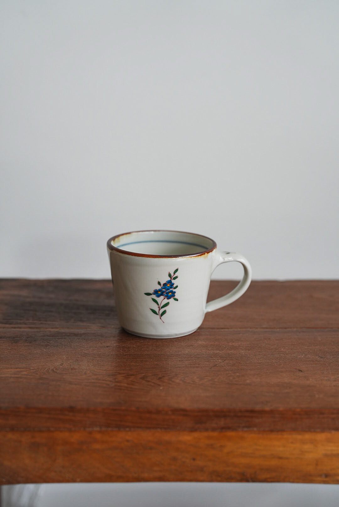 Kazuaki Shimura 志村和晃- Hand-Painted Floral Mug KAS08